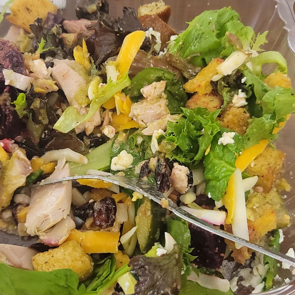 Jacks Urban Eats - My salad with hardly no lettuce.. tell me how much do you see.. - New American Near Me - Roseville, California Jacks Urban Eats - My salad with hardly no lettuce.. tell me how much do you see.. - New American Near Me - Roseville, California
