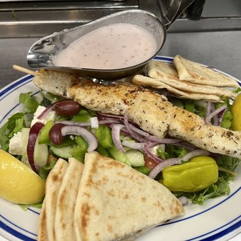Lefteris Gyro  II - Halibut Kebob - Greek Near Me - Mount Kisco, New York