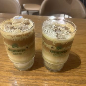 Qamaria Yemeni Coffee - Iced Pistachio Latte - Coffee & Tea Near Me - Harvey, Louisiana