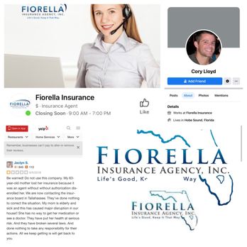 Fiorella Insurance Agency - SCAMMER ALERT! Soon to be unlicensed! - Home & Rental Insurance Near Me - Stuart, Florida