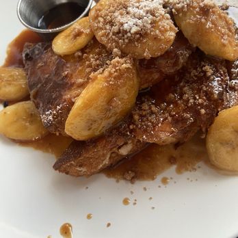 Nutmeg Bakery & Cafe - Banana's Foster with Caramel Sauce - Breakfast & Brunch Near Me - San Diego, California Nutmeg Bakery & Cafe - Banana's Foster with Caramel Sauce - Breakfast & Brunch Near Me - San Diego, California