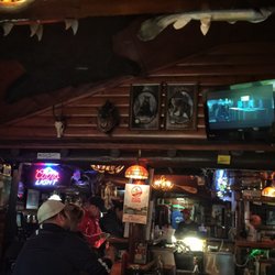 Black Bear Bar & Grill - View of the bar from the back dining room.
