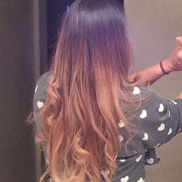 Ombré color by Irma.