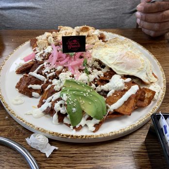 Madres Brunch - Chilaquiles with mole - Breakfast & Brunch Near Me - Whittier, California