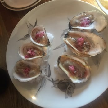 Deadhorse Hill - Oysters - very different. Radishes and vinegar made for a very clean flavor. - New American Near Me - Worcester, Massachusetts Deadhorse Hill - Oysters - very different. Radishes and vinegar made for a very clean flavor. - New American Near Me - Worcester, Massachusetts