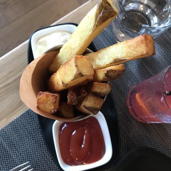 The Victor - Fries with black truffle aioli - Steakhouses Near Me - Vancouver, British Columbia