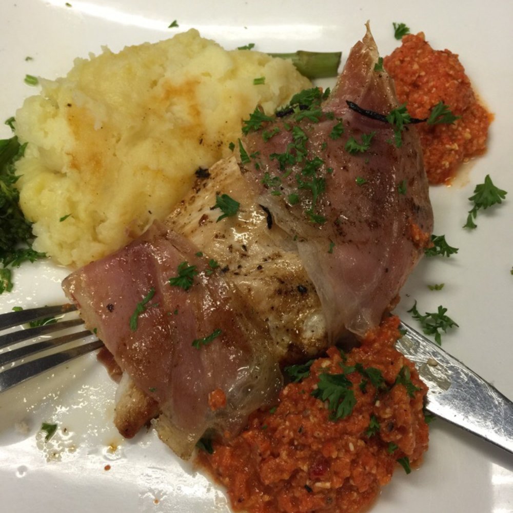 McQueens Tavern & Gaming - The chicken breast wrapped in prosciutto. - Pubs Near Me - Angle Park, SA McQueens Tavern & Gaming - The chicken breast wrapped in prosciutto. - Pubs Near Me - Angle Park, SA