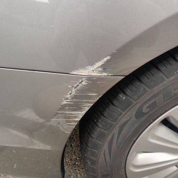 Capital City Xpress - This is the damage from a hit and run - Body Shops Near Me - Citrus Heights, California