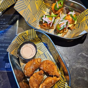 Slate NY - Wings and crispy rice! Soooo good! - Dance Clubs Near Me - New York, New York Slate NY - Wings and crispy rice! Soooo good! - Dance Clubs Near Me - New York, New York