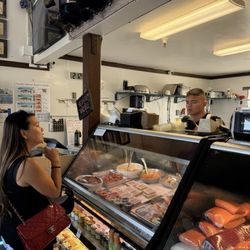 Santa Barbara Fish Market - Inside