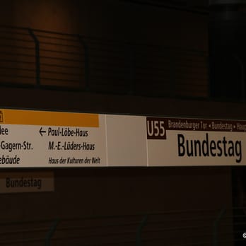 U-Bhf. Bundestag - Metro Stations Near Me - Berlin, BE