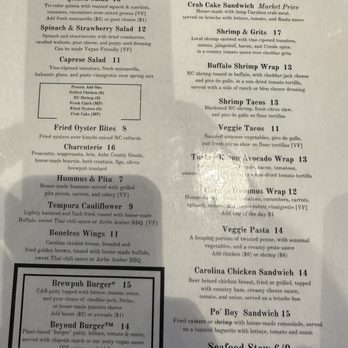 Wrightsville Beach Brewery - Menu - New American Near Me - Wilmington, North Carolina Wrightsville Beach Brewery - Menu - New American Near Me - Wilmington, North Carolina