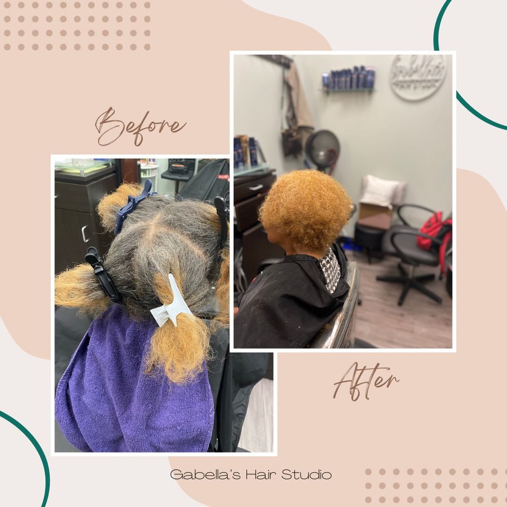 Gabella's Hair Studio Logo