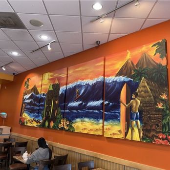 Ono Hawaiian BBQ - a woman sitting at a table - Hawaiian Near Me - Lake Elsinore, California Ono Hawaiian BBQ - a woman sitting at a table - Hawaiian Near Me - Lake Elsinore, California