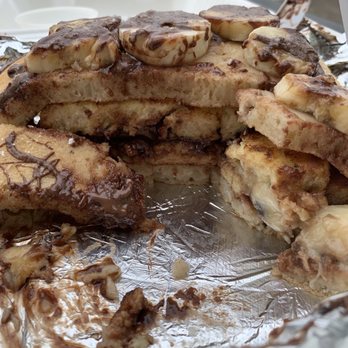 Sky Blue Cafe - Cross section of the Nutella banana French toast stack - Coffee & Tea Near Me - Nashville, Tennessee Sky Blue Cafe - Cross section of the Nutella banana French toast stack - Coffee & Tea Near Me - Nashville, Tennessee