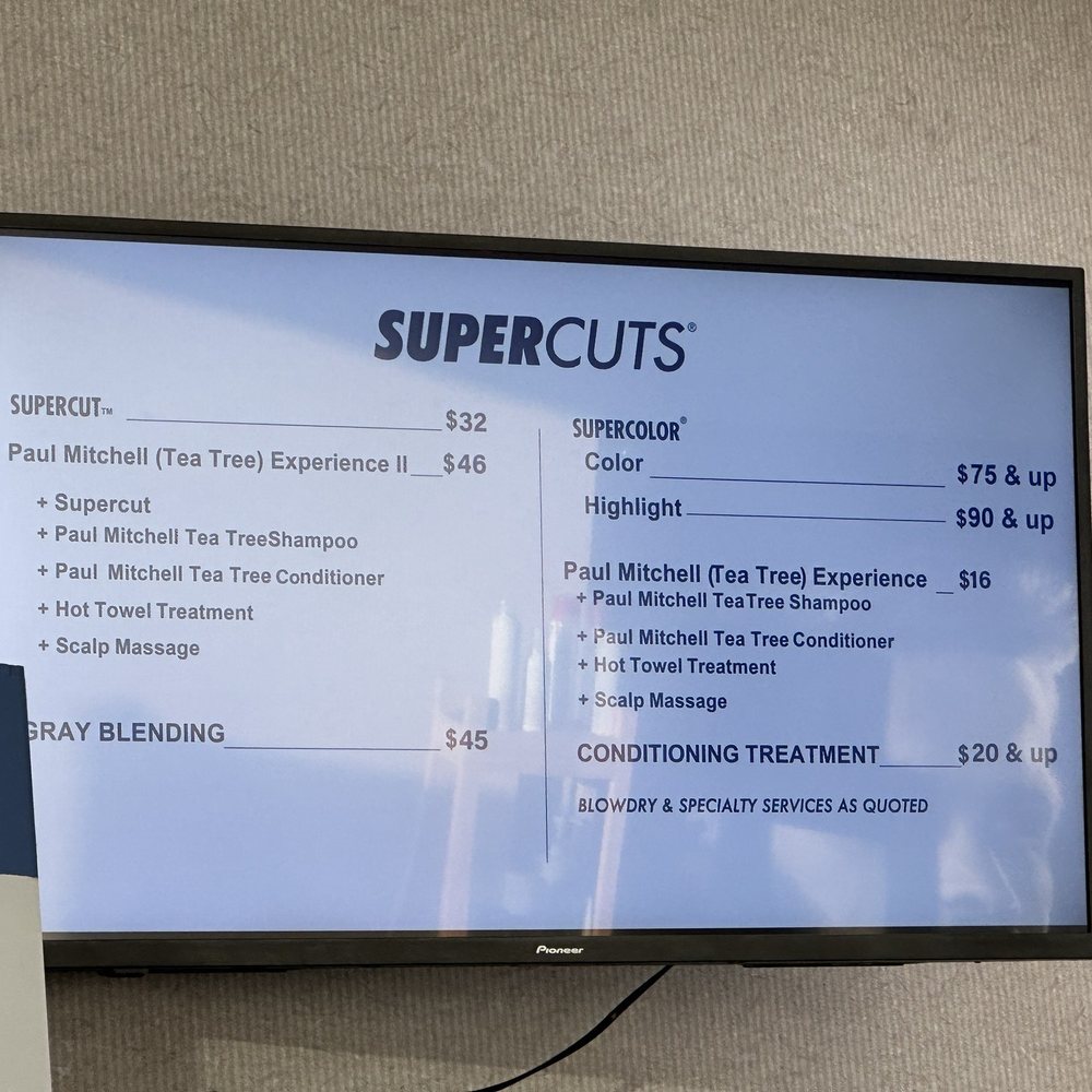 Supercuts - Menu - Hair Salons Near Me - Northridge, California Supercuts - Menu - Hair Salons Near Me - Northridge, California