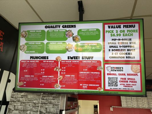 Menu photo 1 Stoner's Pizza Joint Denver, CO Menu photo 1 Stoner's Pizza Joint Denver, CO