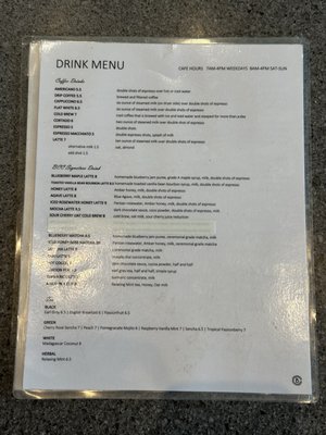 Menu photo 1 Black Canvas Coffee Los Angeles, CA Menu photo 1 Black Canvas Coffee Los Angeles, CA