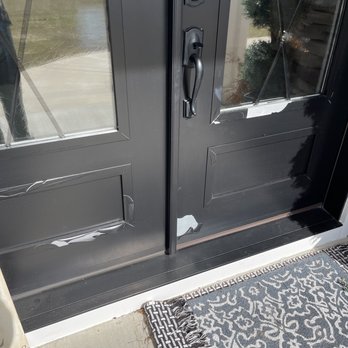 Doors4Home - Second set of doors with paint peeling. - Door Sales/Installation Near Me - Austin, Texas Doors4Home - Second set of doors with paint peeling. - Door Sales/Installation Near Me - Austin, Texas