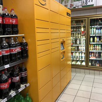Amazon Hub Locker - Ladonna - Located on your left when you walk in - Shipping Centers Near Me - San Diego, California
