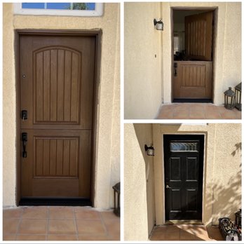 Today's Entry Doors - Before/After We went with a Dutch door and I couldn't be happier - Door Sales/Installation Near Me - Orange, California Today's Entry Doors - Before/After We went with a Dutch door and I couldn't be happier - Door Sales/Installation Near Me - Orange, California