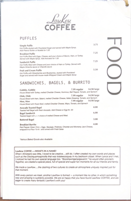 Menu photo 3 LawKew Coffee Pineville, MO