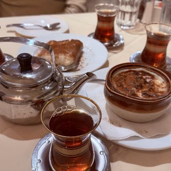 Empire Turkish Grill - Tea with dessert - Turkish Near Me - Houston, Texas Empire Turkish Grill - Tea with dessert - Turkish Near Me - Houston, Texas