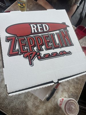 Red Zeppelin Pizza by null