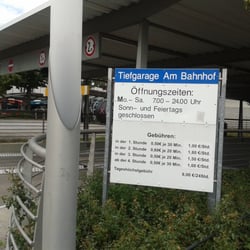 Tiefgarage am Bahnhof