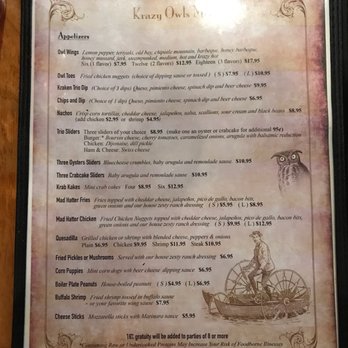 Krazy Owls - Sports Bars Near Me - Johns Island, South Carolina