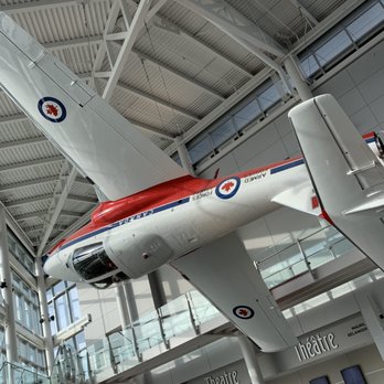 Canada Aviation and Space Museum - CT-114 Tutor jet trainer of the Snowbirds aerobatic team - Museums Near Me - Ottawa, Ontario
