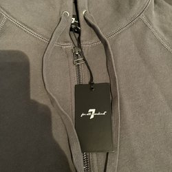 7 For All Mankind - Scored this $170ish hoodie for $12.50. YES $12.50