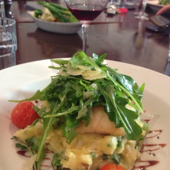 The Continental Cafe - Fish of the day - orange roffi with tiger prawns :-) - Restaurants Near Me - New Farm, QLD