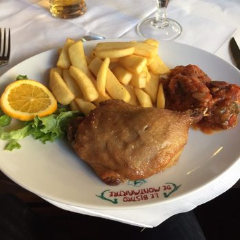 Le bistro de Montmartre - Duck confit - French Near Me - Paris, 75 Le bistro de Montmartre - Duck confit - French Near Me - Paris, 75
