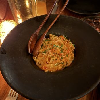 Porzana - Tagliatelle- Such unique flavors! Don't let the plate deceive you! It is a deep bowl! Soooo good! - Steakhouses Near Me - Minneapolis, Minnesota Porzana - Tagliatelle- Such unique flavors! Don't let the plate deceive you! It is a deep bowl! Soooo good! - Steakhouses Near Me - Minneapolis, Minnesota
