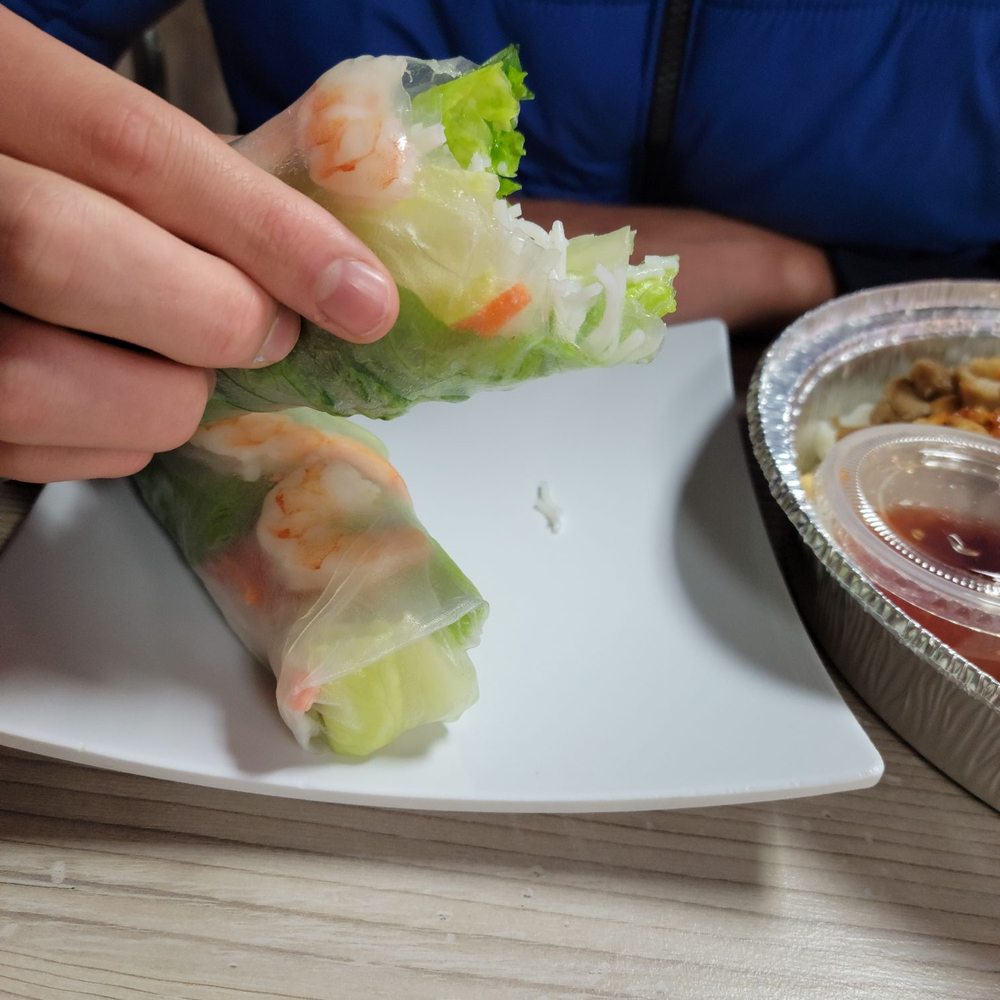 Fresh Rolls - Shrimp spring rolls - Vietnamese Near Me - Gig Harbor, Washington