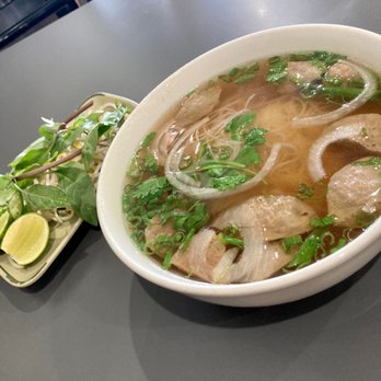 Pho So 1 - Large meatball & noodle soup with fresh ingredients on the side! So delicious no matter the time or weather!!! YEE!! - Vietnamese Near Me - Reseda, California Pho So 1 - Large meatball & noodle soup with fresh ingredients on the side! So delicious no matter the time or weather!!! YEE!! - Vietnamese Near Me - Reseda, California