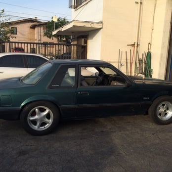 Bocho Auto Repair - Full Drag Suspension install on this Fox body Mustang. - Auto Repair Near Me - Montebello, California Bocho Auto Repair - Full Drag Suspension install on this Fox body Mustang. - Auto Repair Near Me - Montebello, California