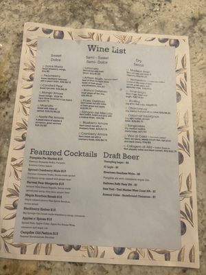 Menu photo 2 La Vigneta Winery Sarver, PA Menu photo 2 La Vigneta Winery Sarver, PA