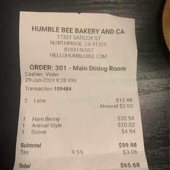 Humble Bee - Breakfast & Brunch Near Me - Northridge, California Humble Bee - Breakfast & Brunch Near Me - Northridge, California