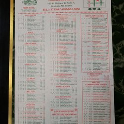 China King - Menu