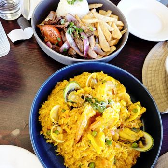 Emelinas #2 - Lomo Saltado and arroz maricsos - Peruvian Near Me - Santa Clara, California Emelinas #2 - Lomo Saltado and arroz maricsos - Peruvian Near Me - Santa Clara, California