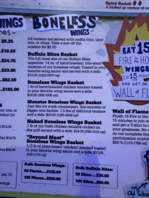 Menu photo 6 Pluckers Wing Bar - Round Rock Round Rock, TX