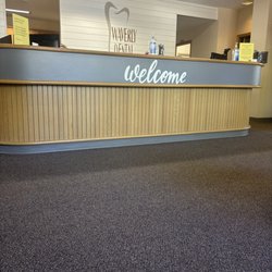 Nice welcome desk