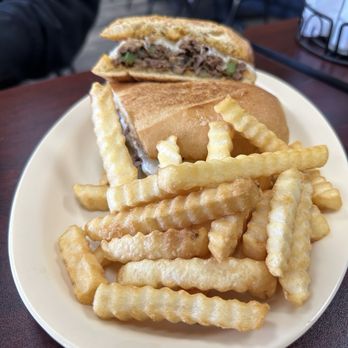 Garden Grill House - Philly Steak & Cheese/ Instagram @JUDEETHEFOODEE - Delis Near Me - San Diego, California