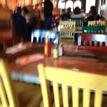 Casa Fiesta - Dining room. Sorry it's blurry. - Mexican Near Me - Frankfort, Kentucky