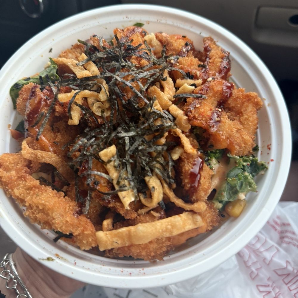 Regular bowl with tempura