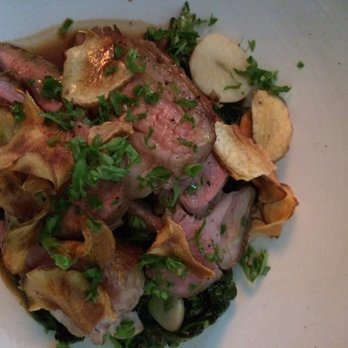 Speceriet - Lamb roast, kale, anchovies and garlic - Modern European Near Me - Stockholm, Alberta Speceriet - Lamb roast, kale, anchovies and garlic - Modern European Near Me - Stockholm, Alberta
