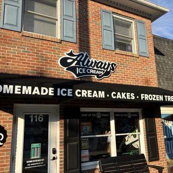 Always Ice Cream - Outside - Ice Cream & Frozen Yogurt Near Me - Annapolis, Maryland