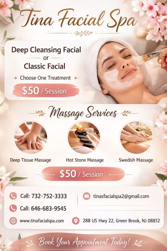 Tina's Facial Spa Logo
